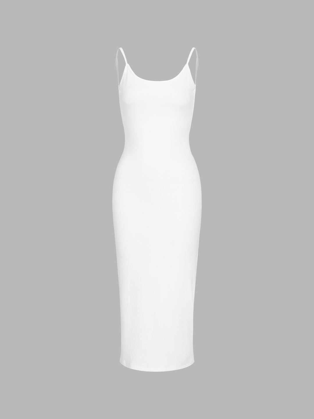 W&W Mode | Klassisches Offene Rücken Midi Kleid