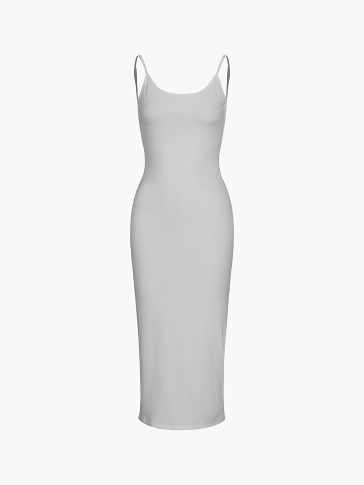 W&W Mode | Klassisches Offene Rücken Midi Kleid