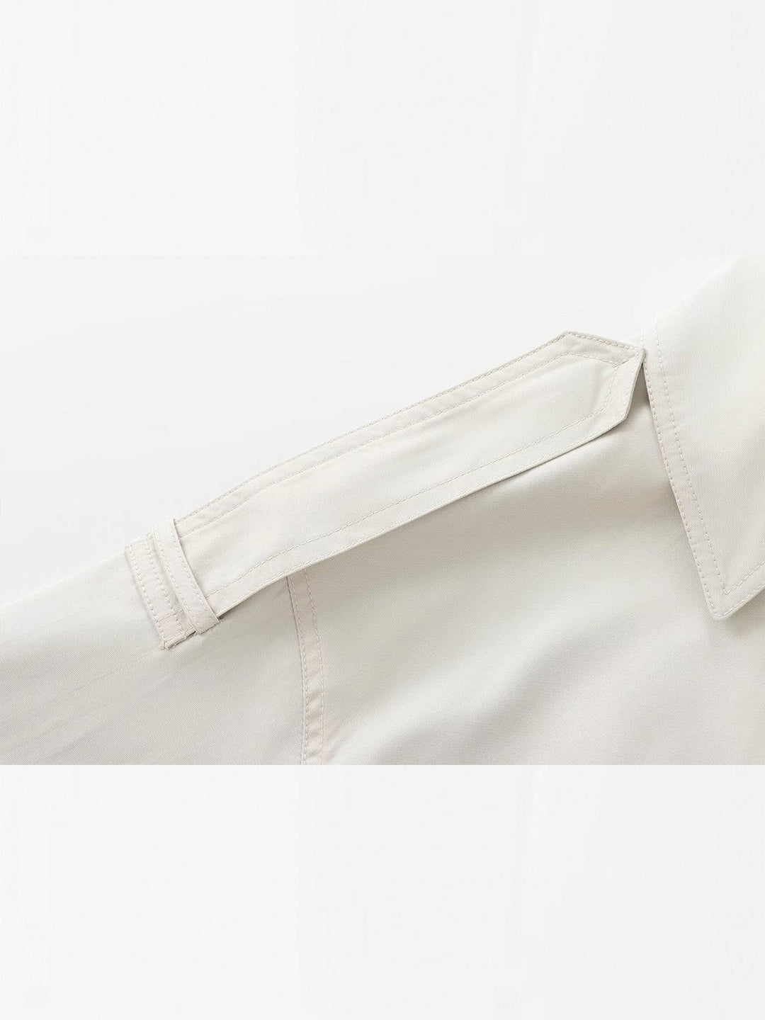 W&W Mode | Kurzer Trenchcoat Mit Doppelreiher Elegant & Zeitlos