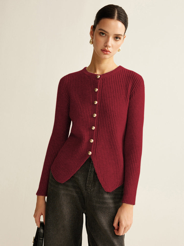 W&W Mode | Damen Pullover mit Knöpfen
