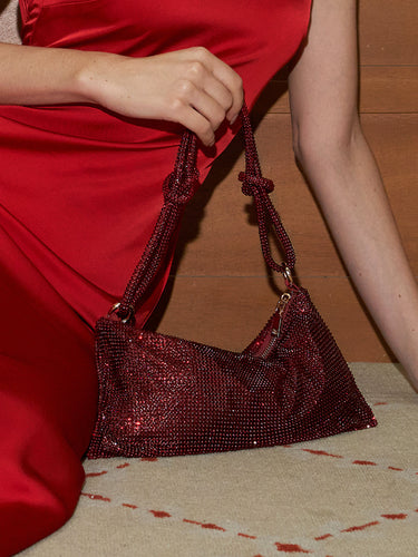 W&W Mode | Rhinestone Kleine Unterarmtasche