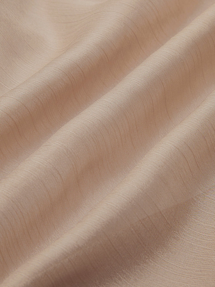 W&W Mode | Durchsichtige Turtleneck Rüsch Chiffon Bluse