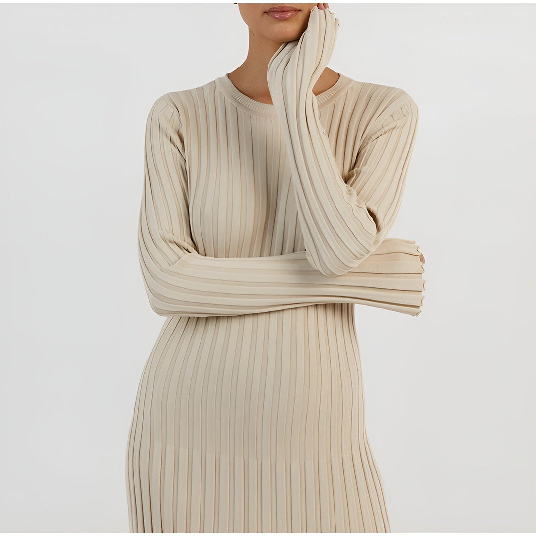 W&W Mode | Maxi Strickkleid