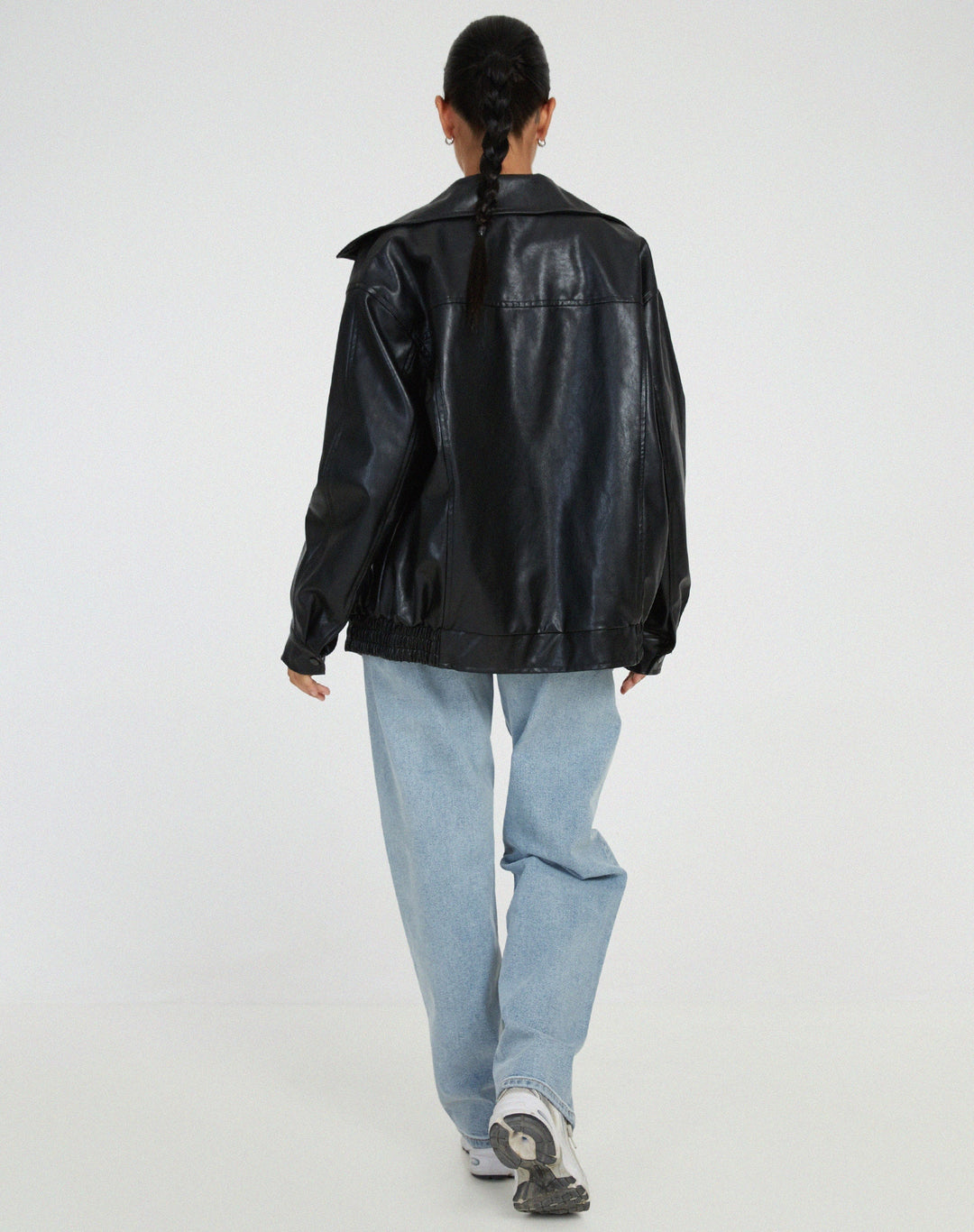 W&W Mode - Lässige Lederjacke für Damen