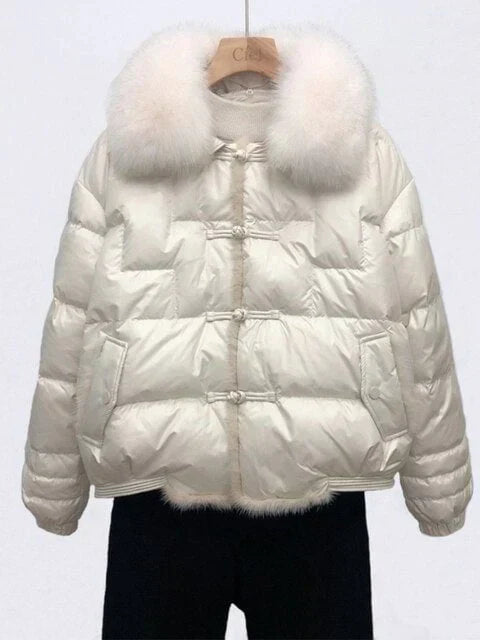 W&W Mode | Hyggeligt Warm Locker Pufferjacke