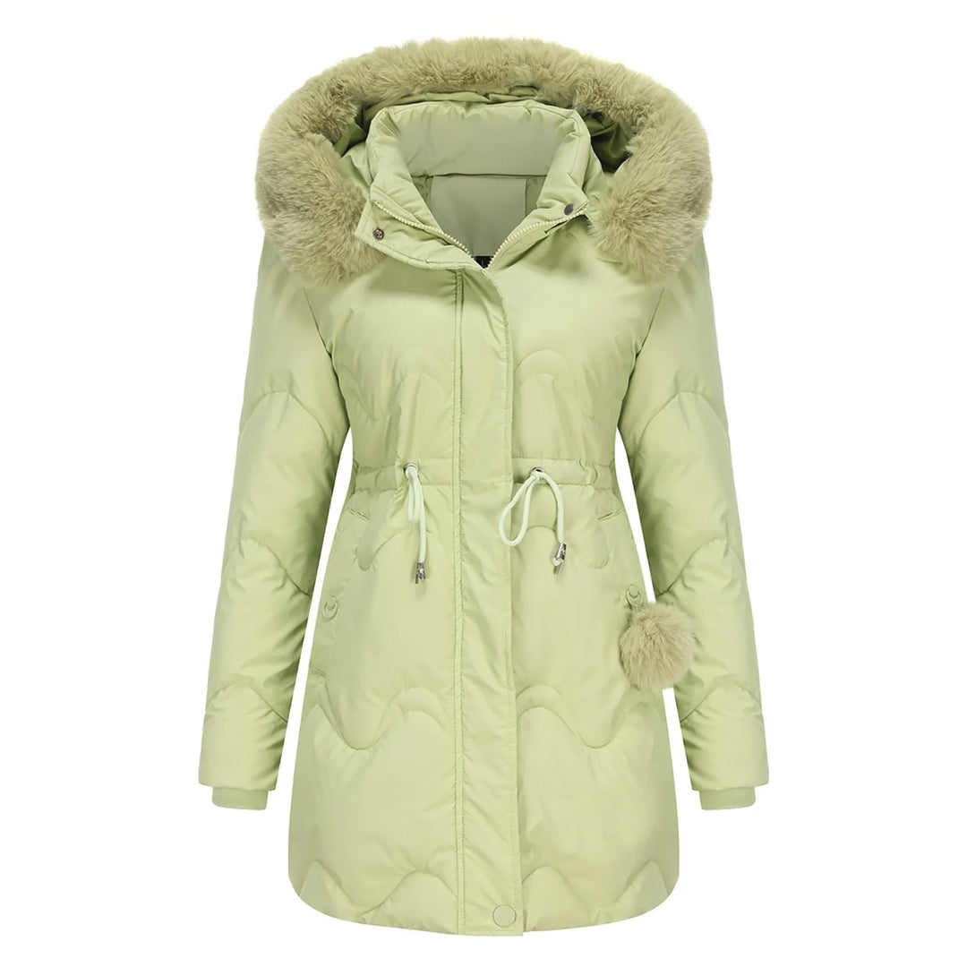 W&W Mode - Wattierte Winterjacke mit flauschigem Kragen