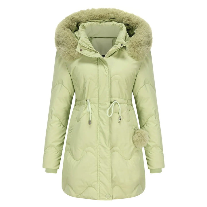 W&W Mode - Wattierte Winterjacke mit flauschigem Kragen