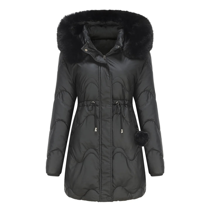 W&W Mode - Wattierte Winterjacke mit flauschigem Kragen