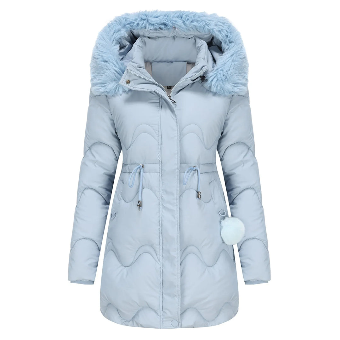 W&W Mode - Wattierte Winterjacke mit flauschigem Kragen