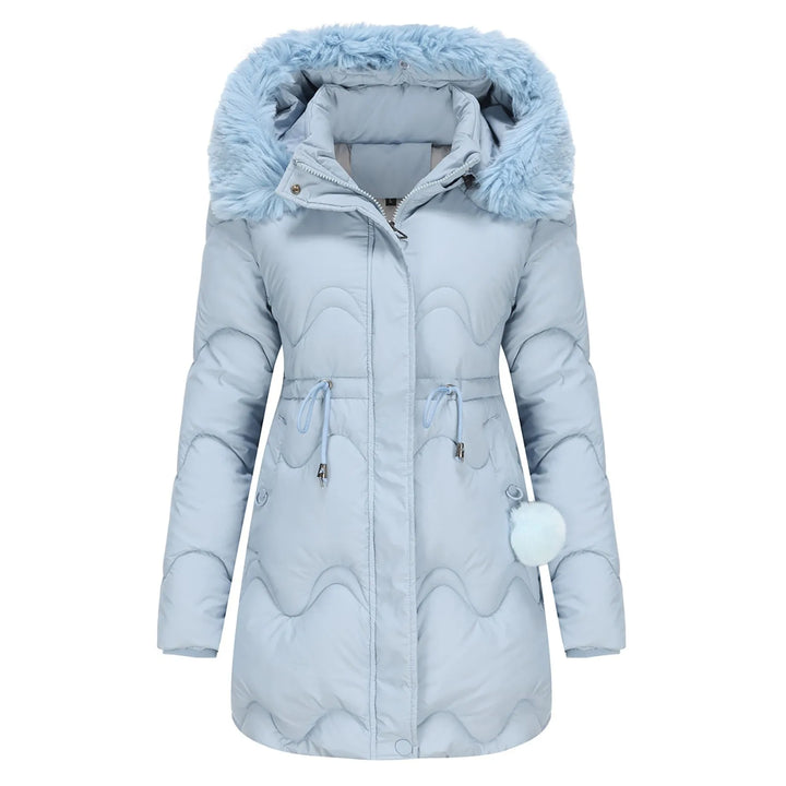 W&W Mode - Wattierte Winterjacke mit flauschigem Kragen
