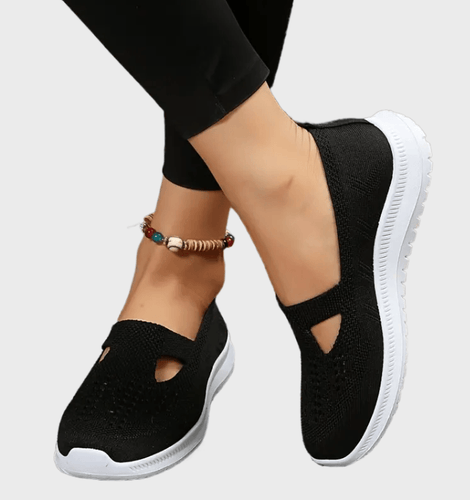 W&W Mode - Damen lässige Slip-on Turnschuhe