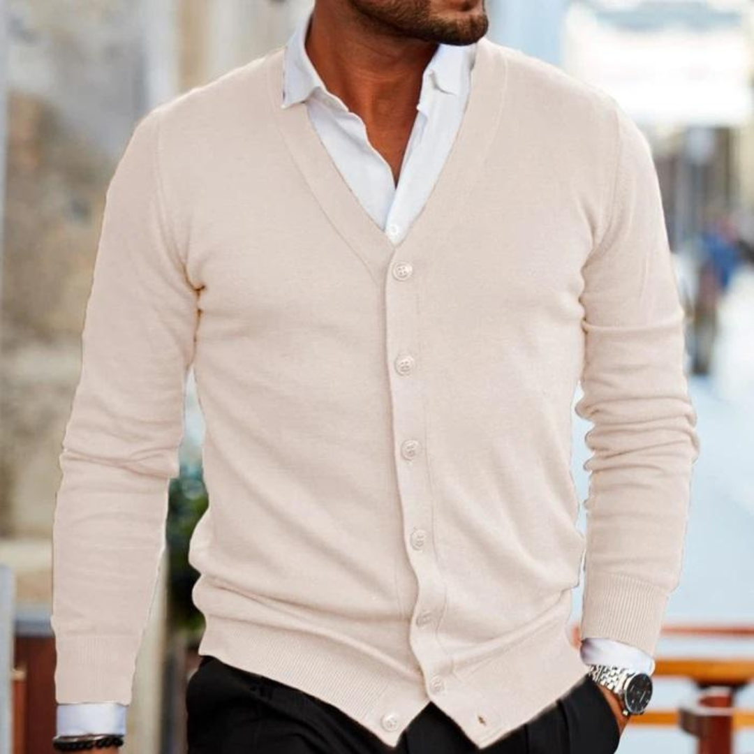 W&W Mode | Strickcardigan aus Baumwolle - Elegant & Klassisch