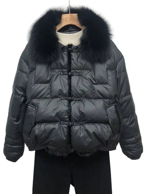 W&W Mode | Hyggeligt Warm Locker Pufferjacke