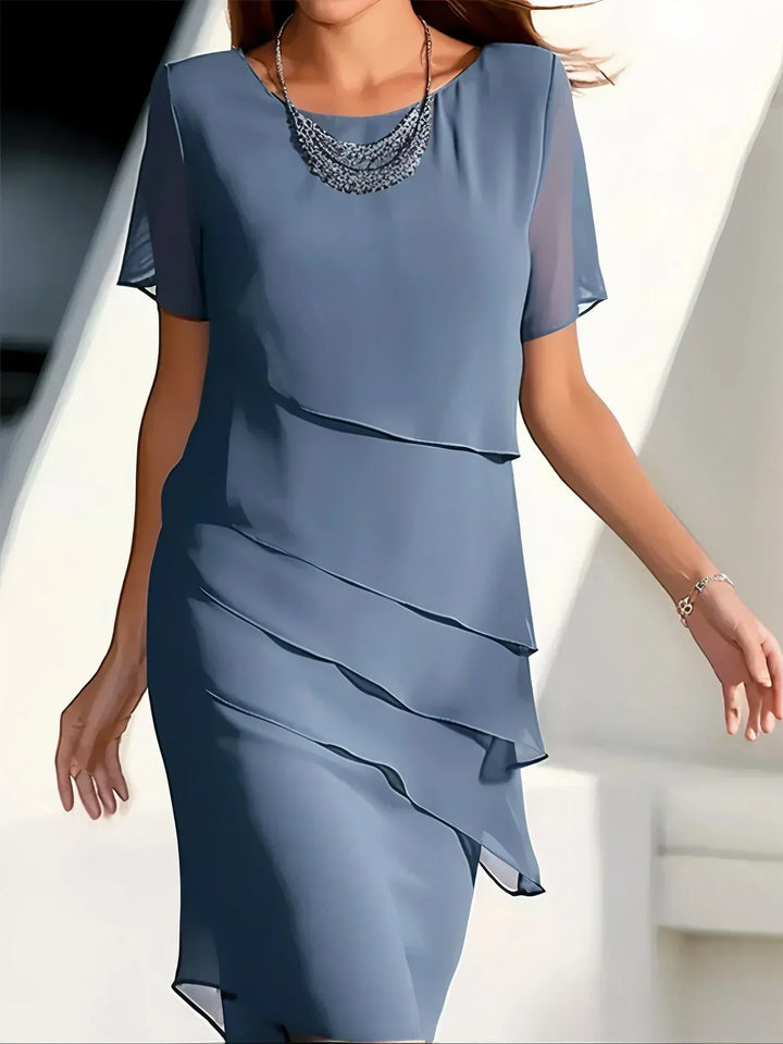 W&W Mode | Elegantes Lagenkleid