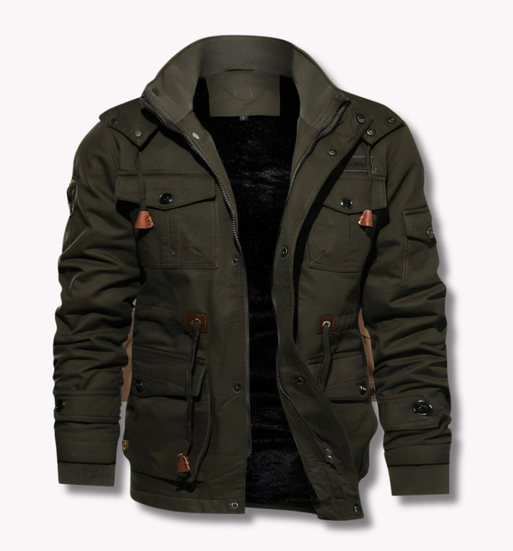W&W Mode | Hansen Mehrere Taschen Herrenjacke