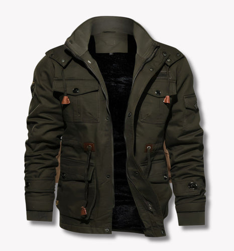 W&W Mode | Hansen Mehrere Taschen Herrenjacke