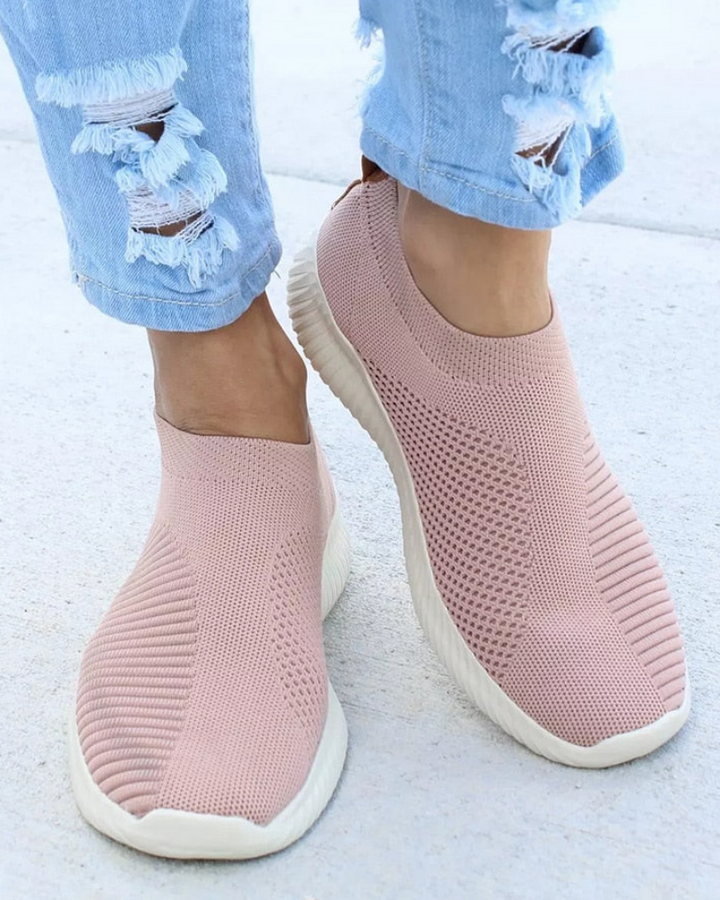 W&W Mode Casual Sneakers | Leichte Damen-Slip-On-Sneakers