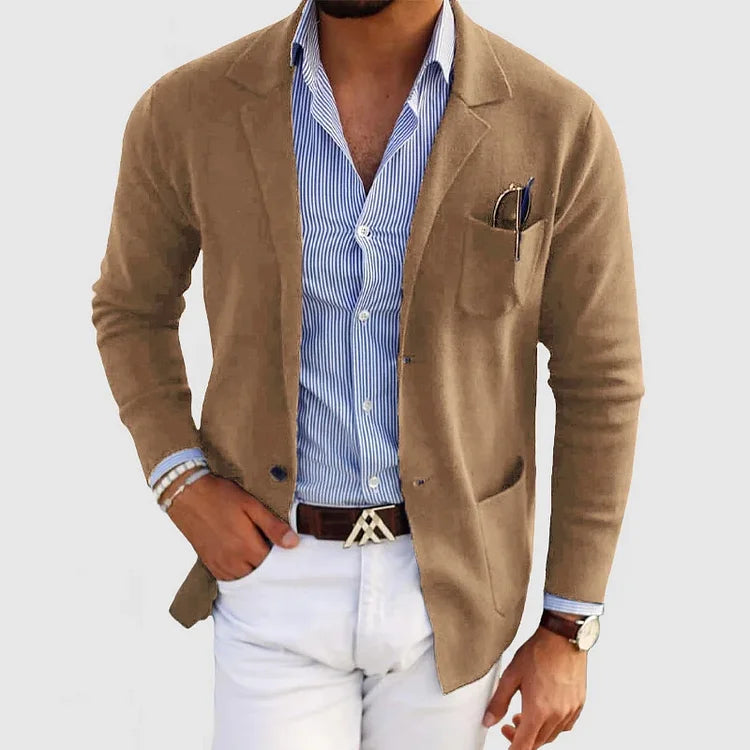 W&W Mode | Elegante Herren Strickjacke Ein Stilvoller Allrounder