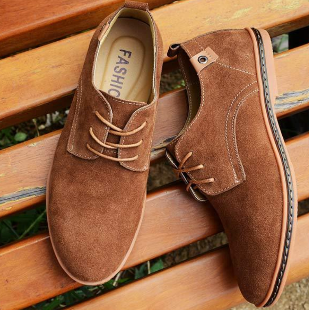 W&W Mode | Elegante Schuhe Aus Wildleder Für Männer