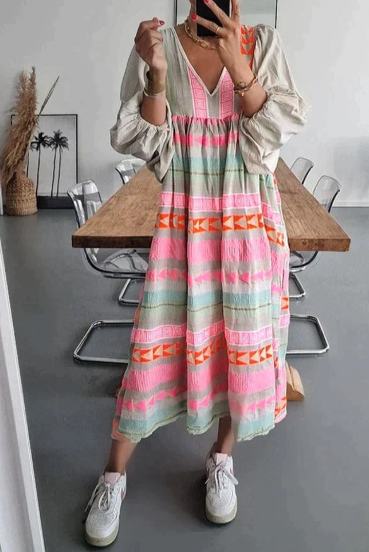 W&W Mode | Bunte Sommerkleid