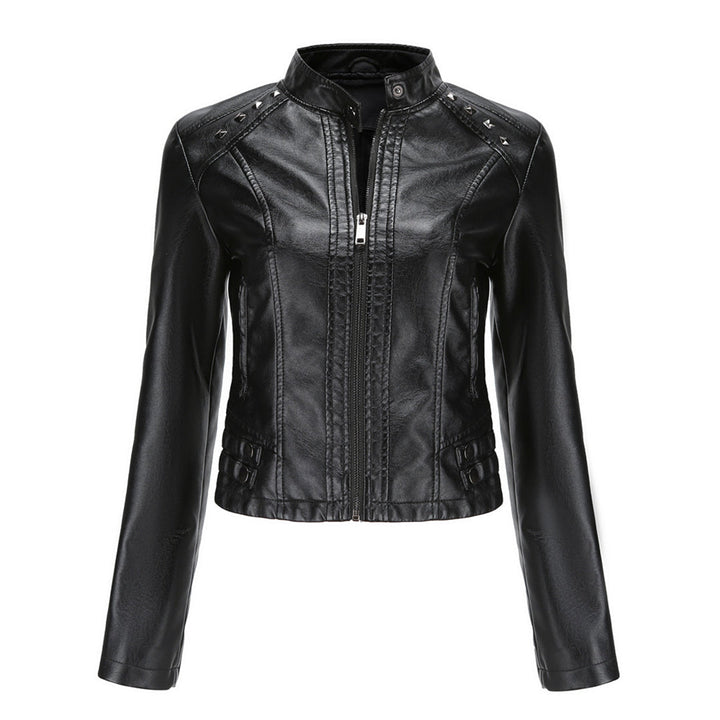W&W Mode | Elegante Lederjacke mit einzigartigen Details für Damen