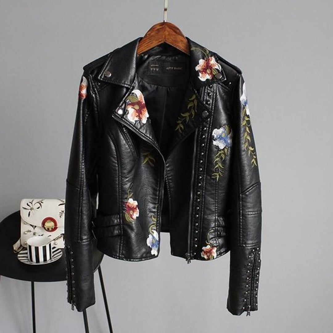 W&W Mode - Geblümte Damenjacke