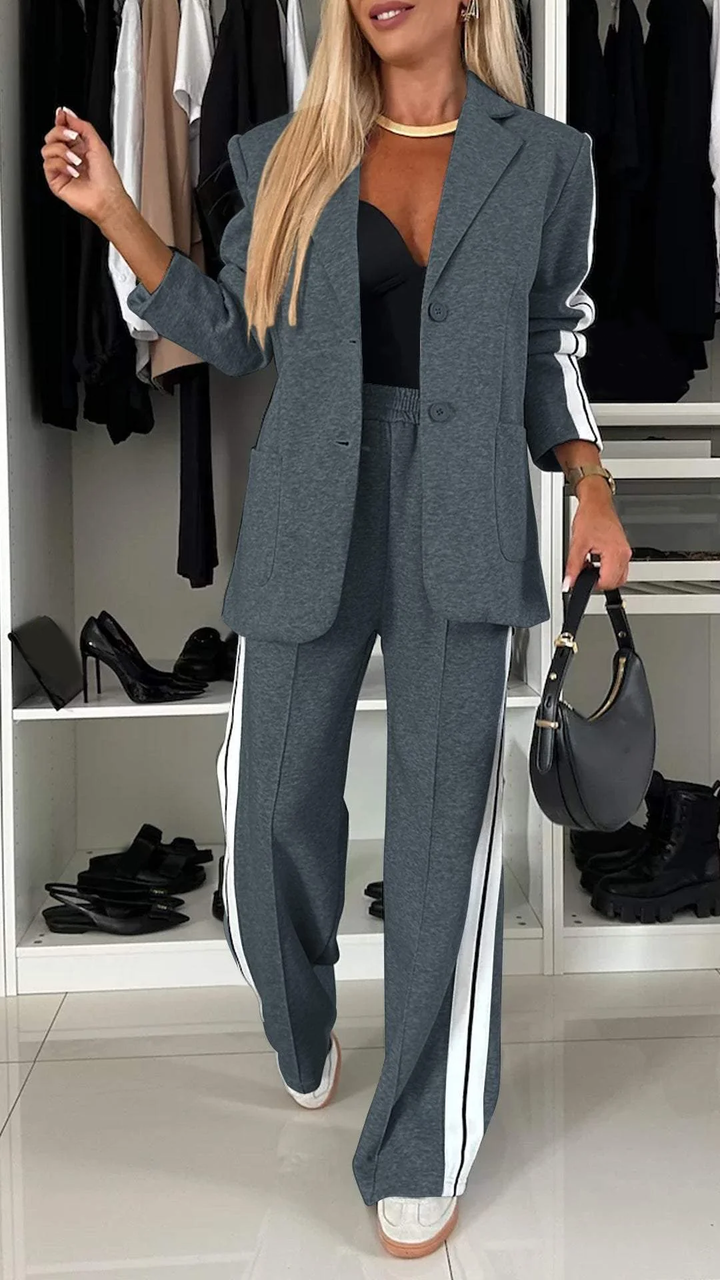 W&W Mode | Set Weite Damen Freizeithose Zweiteiler