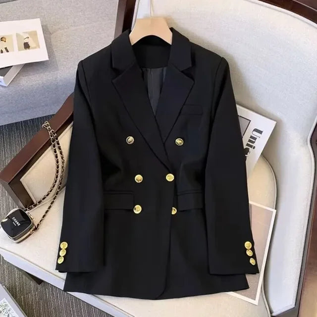 W&W Mode Jacke mit Goldknöpfen - Elena