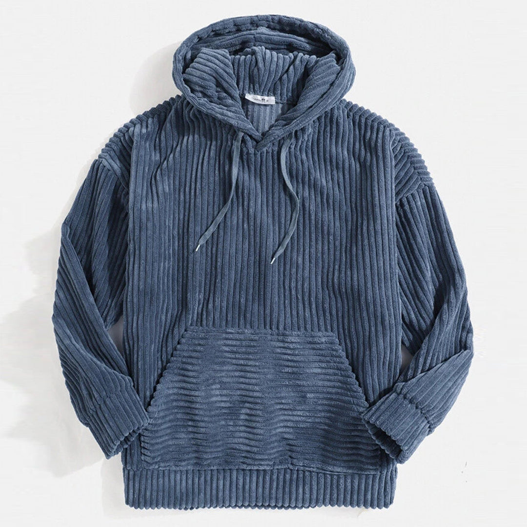 Blau Weicher und moderner Hoodie