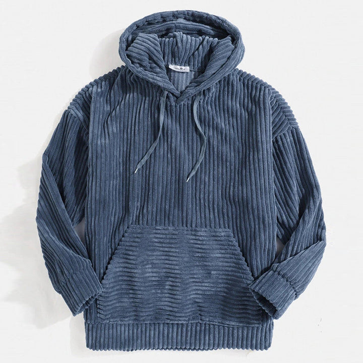 Blau Weicher und moderner Hoodie
