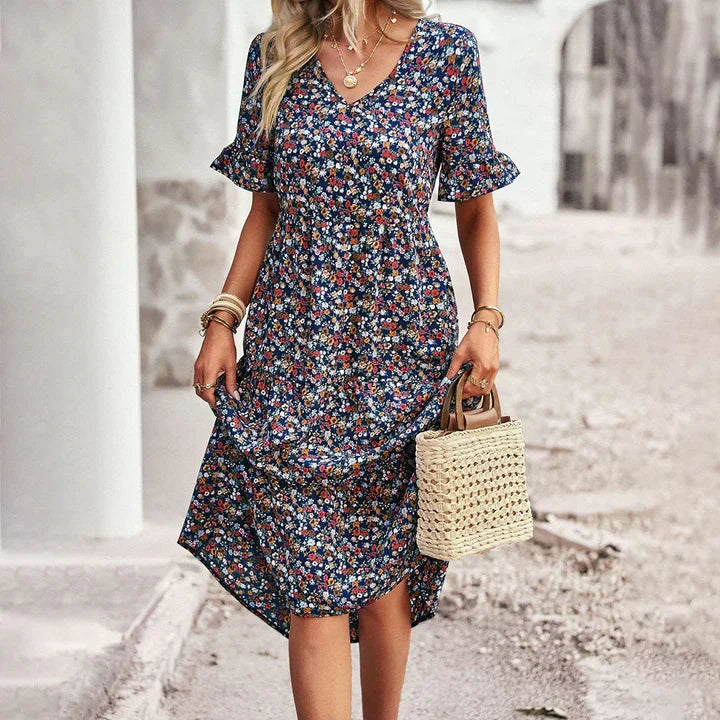 W&W Mode | Blumen Sommerkleid