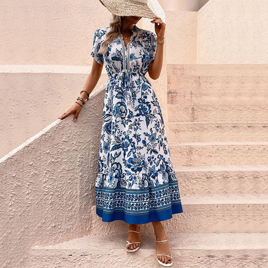 W&W Mode - Damen Elegantes Sommerkleid