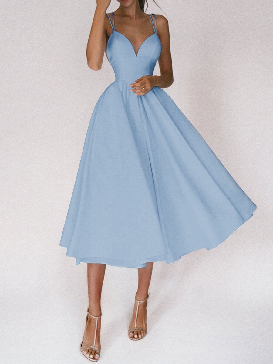 W&W Mode | Dress - Stylish dress with V-neck for a Bohemian look