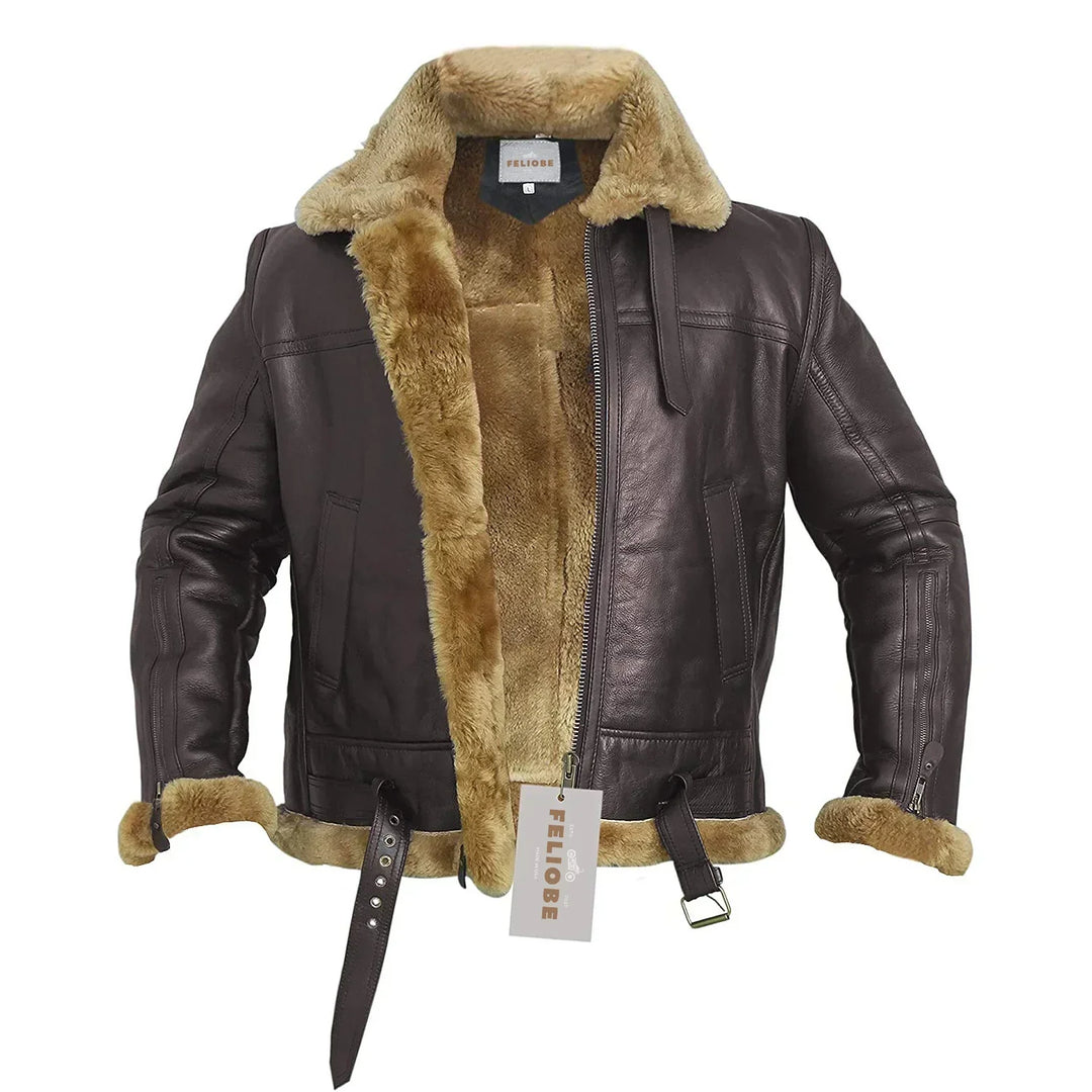 Ginger Bomberjacke aus echtem Shearling