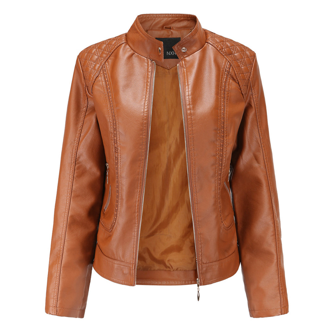 W&W Mode | Elegante Lederjacke für Damen