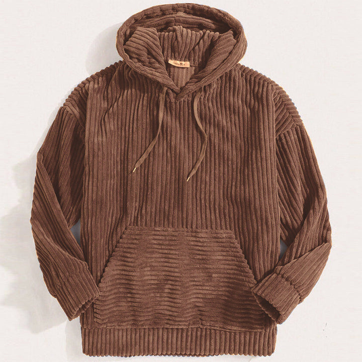 Braun Weicher und moderner Hoodie