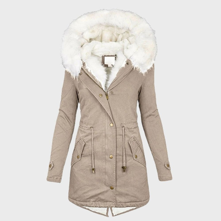 und warme Winterjacke