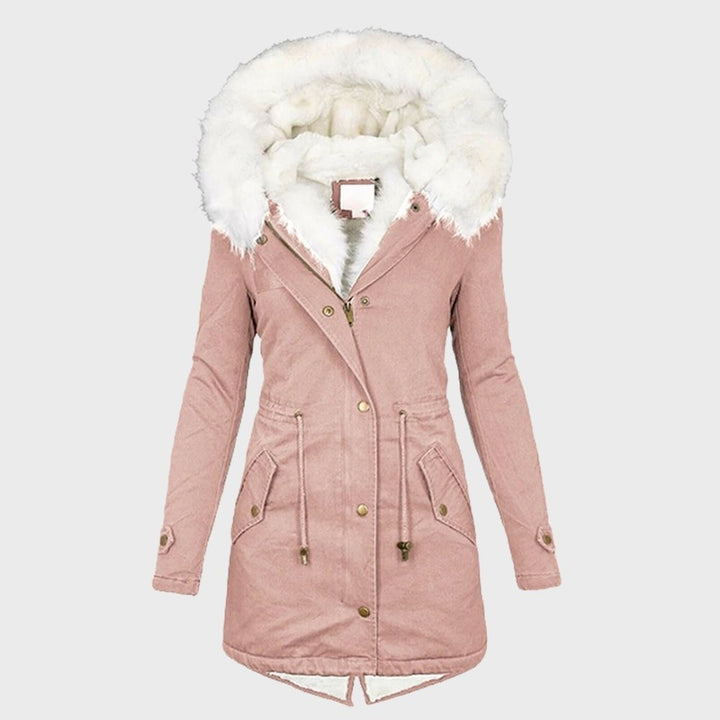 und warme Winterjacke