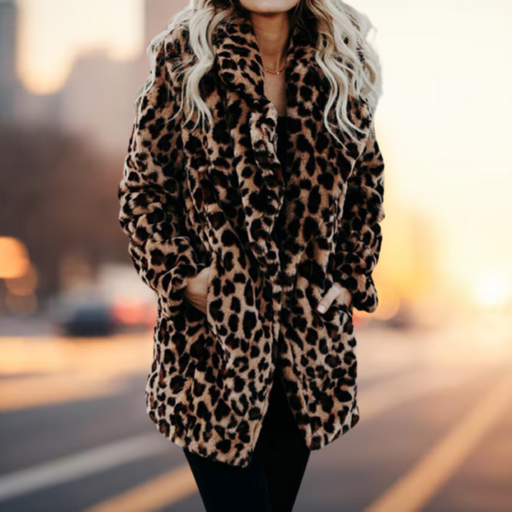W&W Mode - Die beste kuschelige Eleganz Winter Plüsch Pelz Jacke