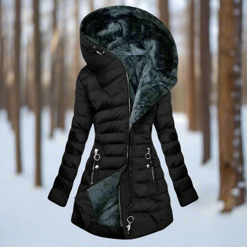 W&W Mode | Warme Plüschjacke Mit Reißverschluss