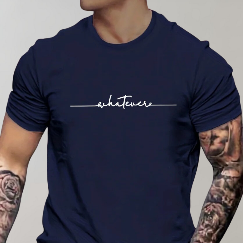 W&W Mode | Herren T-Shirt mit Rundhalsausschnitt