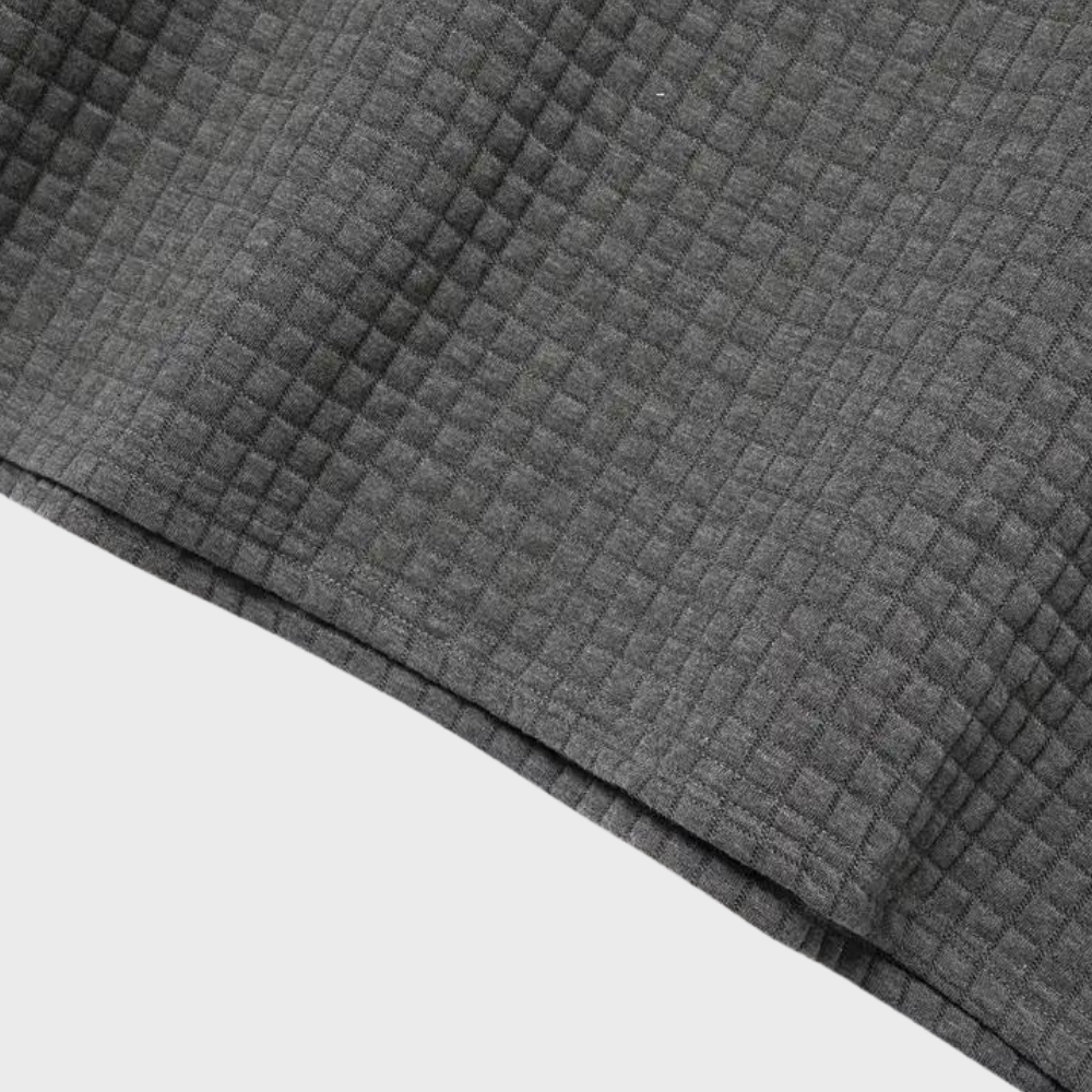 W&W Mode - Texturiertes Poloshirt