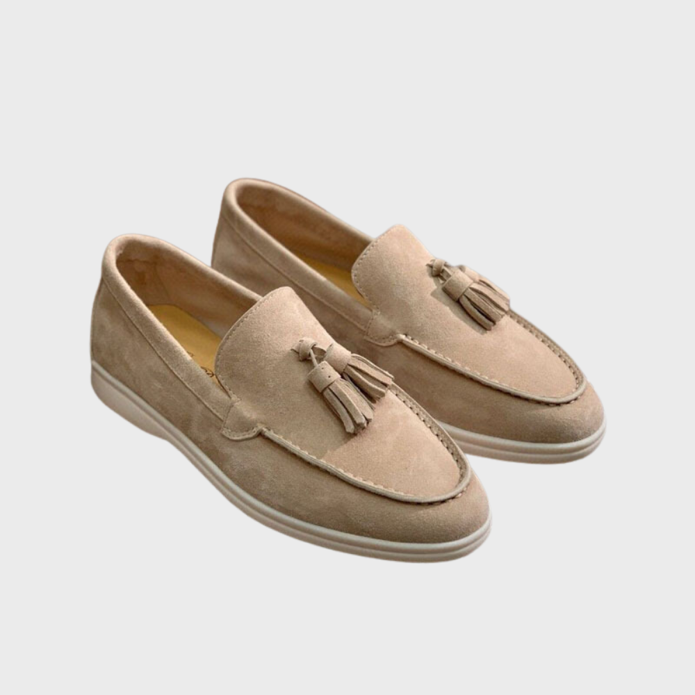 W&W Mode | Bequem Rutschfest Flaches Wildleder Shoes