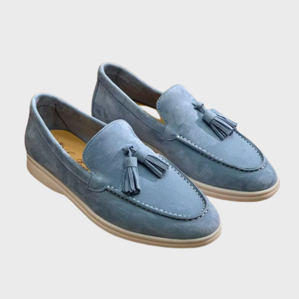 W&W Mode | Bequem Rutschfest Flaches Wildleder Shoes