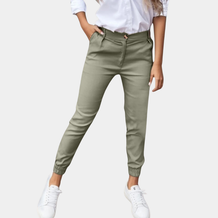 W&W Mode | Stylische Damenhose mit engen Knö cheln