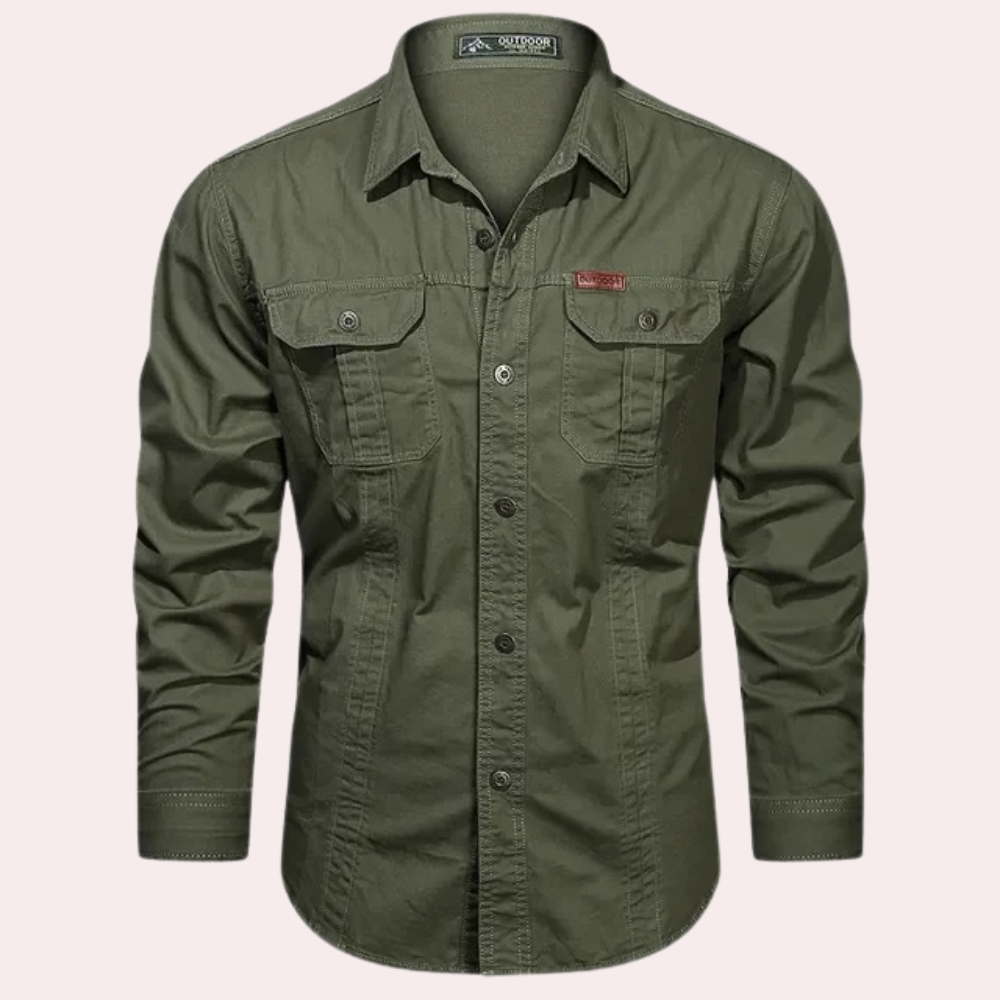 W&W Mode | Lässige Herren-Hemd für Outdoor-Aktivitäten