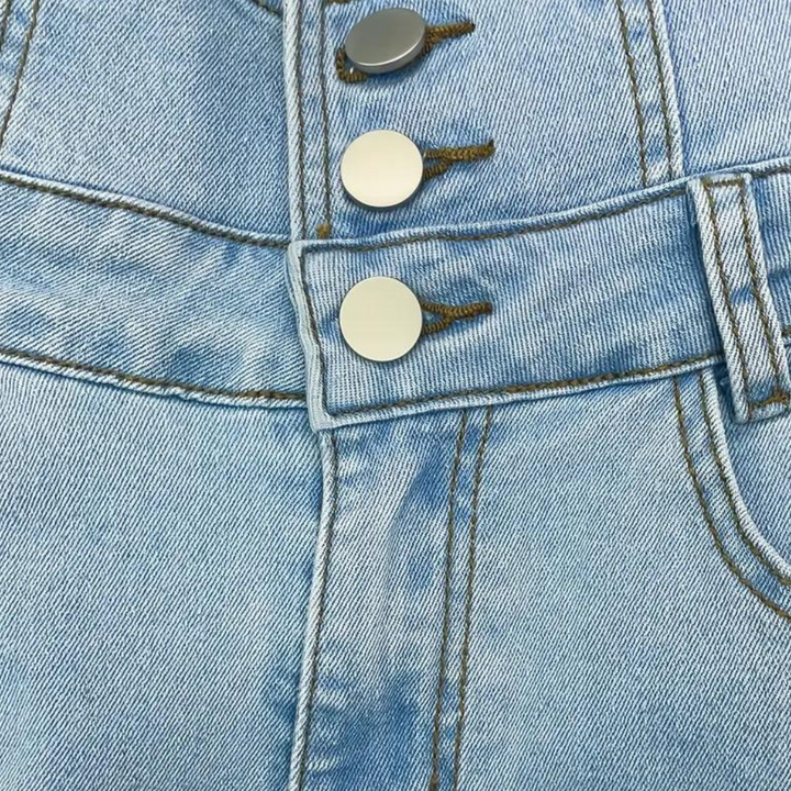 W&W Mode | Zerrissene High Waist Jeans Für Damen