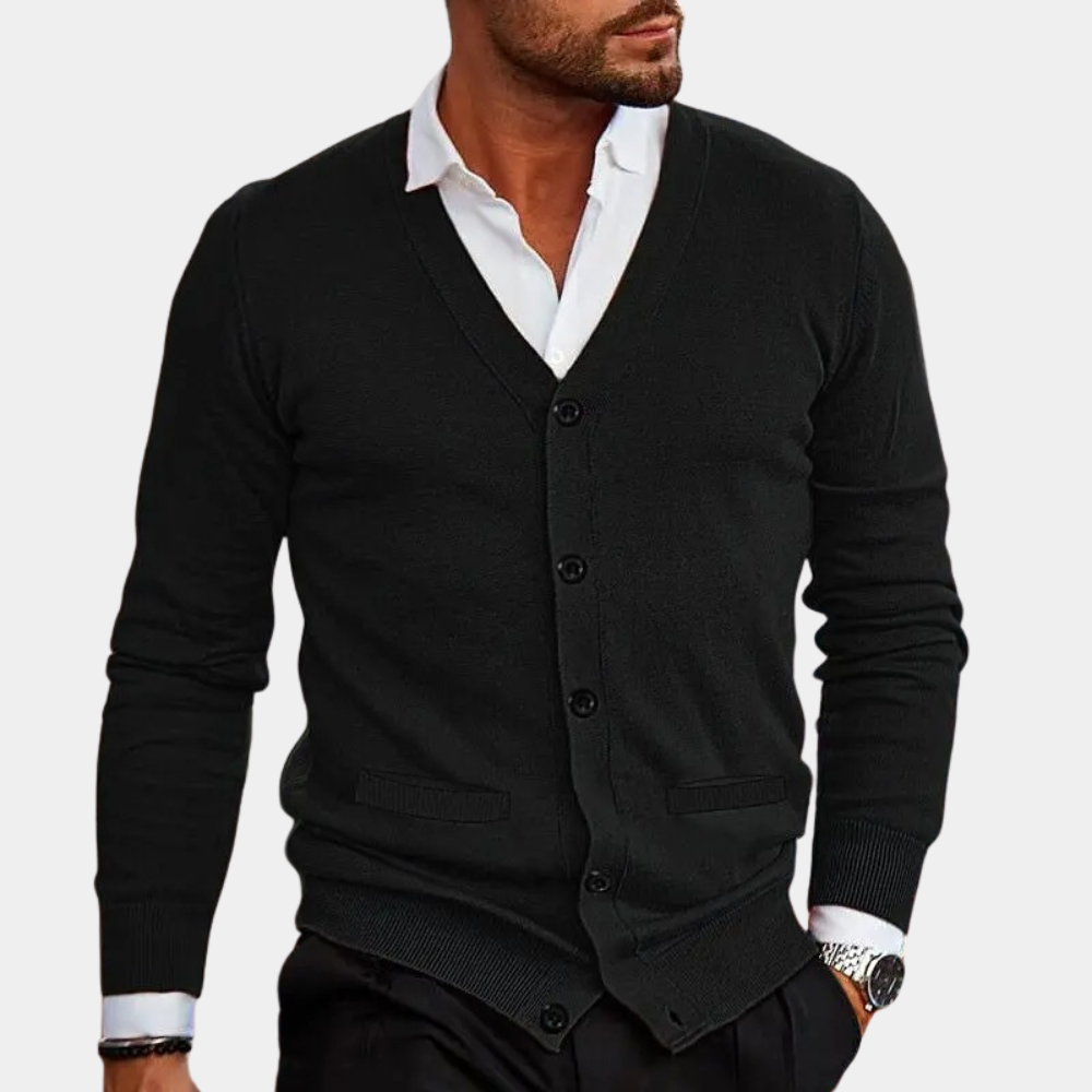 W&W Mode | Lässige Strickjacke mit Knöpfen