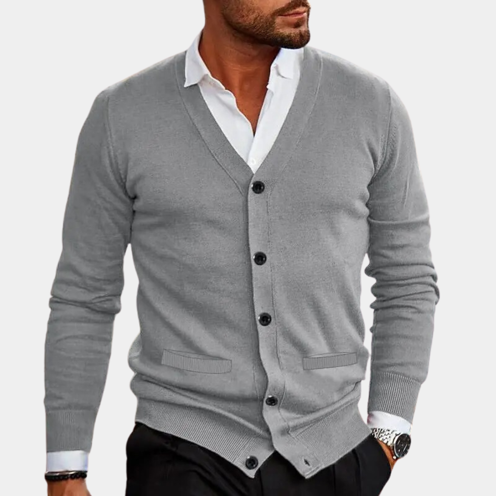 W&W Mode | Lässige Strickjacke mit Knöpfen