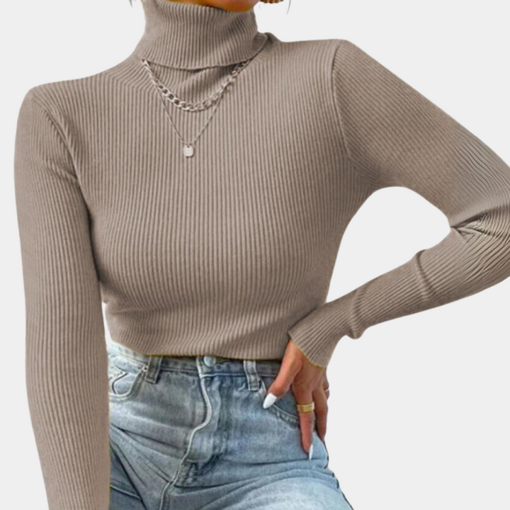 W&W Mode | Warme Damen Rollkragenpullover Für Den Winter
